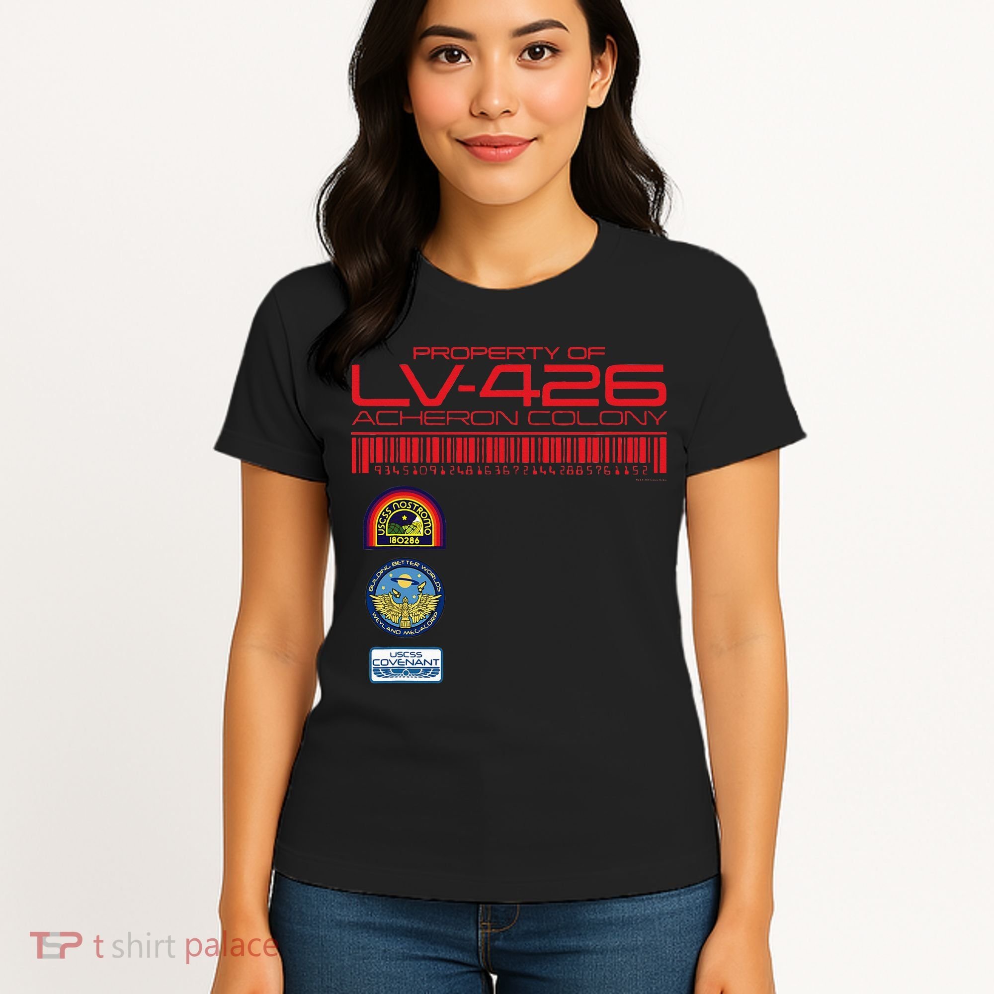 Alien 45th Anniversary Property Of Lv426 Acheron Colony Women's T-Shirt