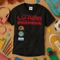 Alien 45th Anniversary Property Of Lv426 Acheron Colony Kids T-Shirt thumb 3