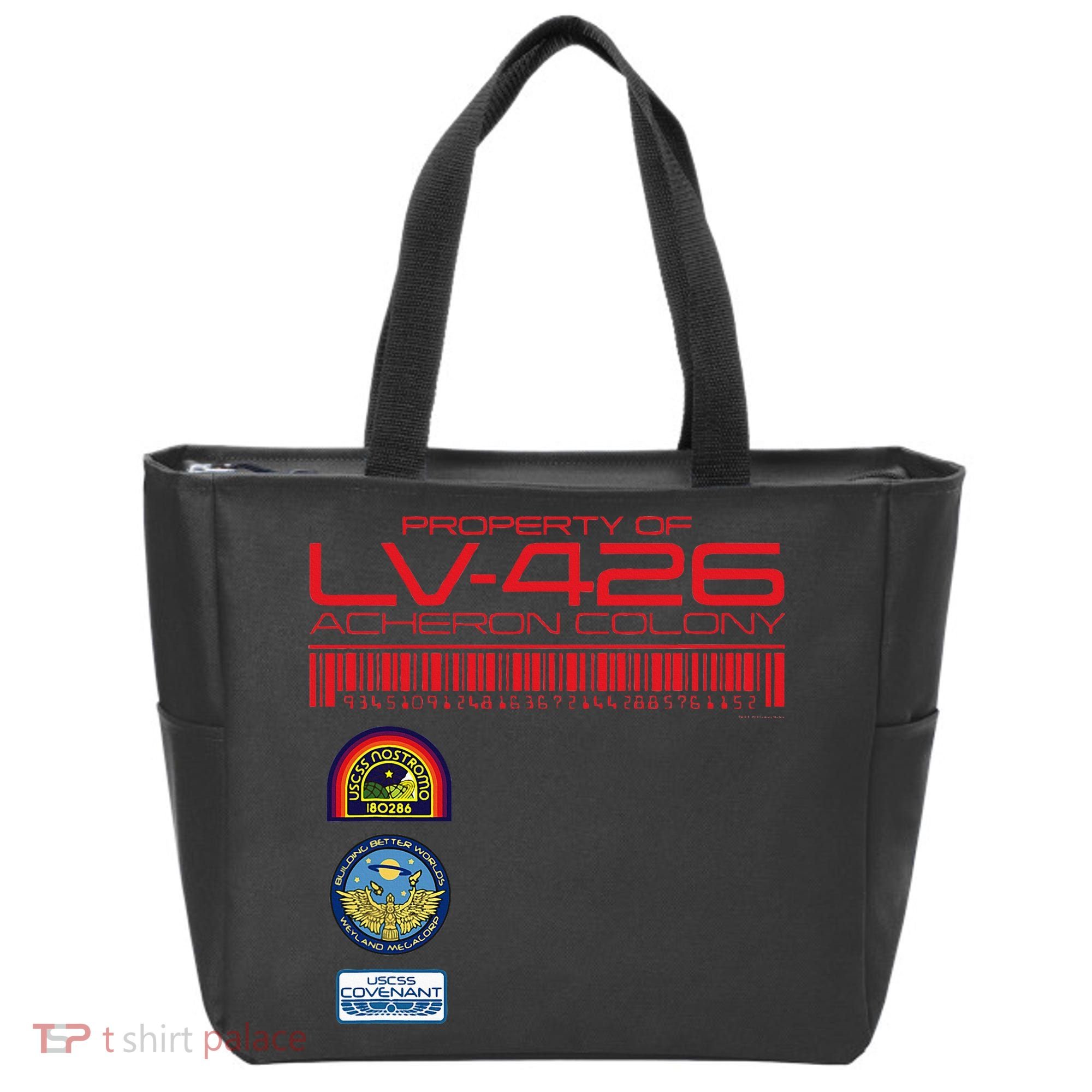 Alien 45th Anniversary Property Of Lv426 Acheron Colony Tote Bag