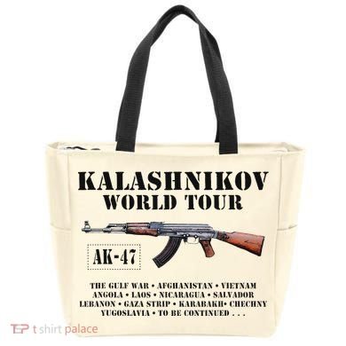 Ak 47 Kalashnikov World Tote Bag