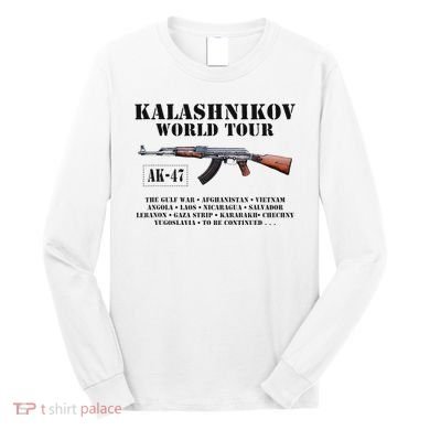 Ak 47 Kalashnikov World Long Sleeve Shirt