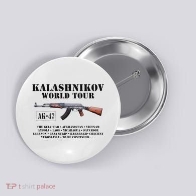 Ak 47 Kalashnikov World Button