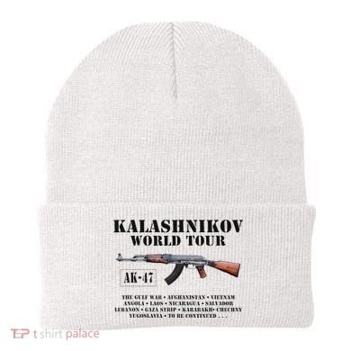 Ak 47 Kalashnikov World Beanie