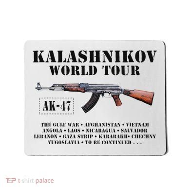 Ak 47 Kalashnikov World Mousepad