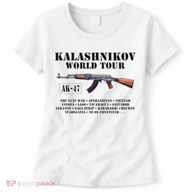 Ak 47 Kalashnikov World Women's T-Shirt
