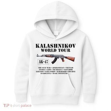 Ak 47 Kalashnikov World Kids Hoodie