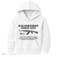 Ak 47 Kalashnikov World Kids Hoodie thumb 0