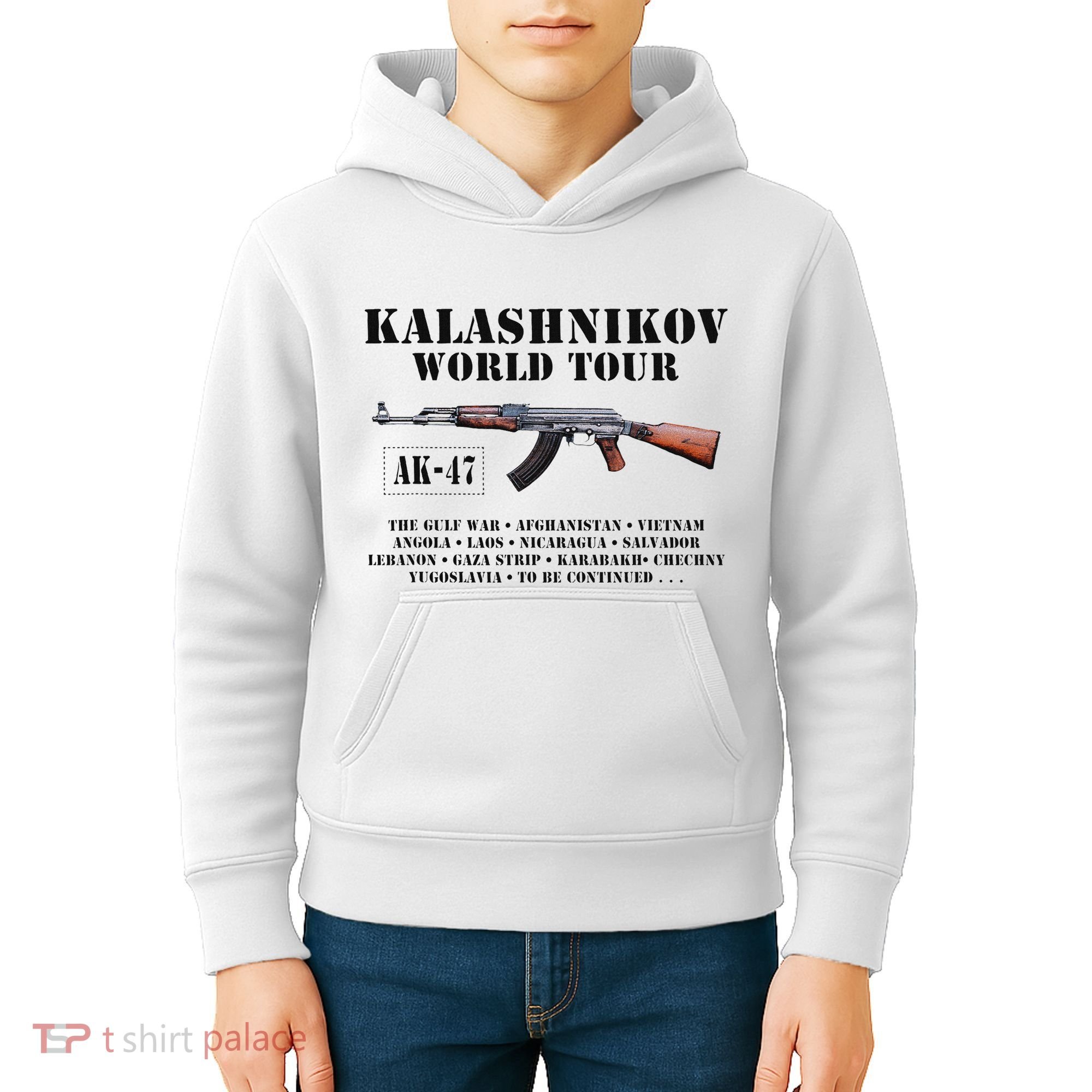 Ak 47 Kalashnikov World Kids Hoodie