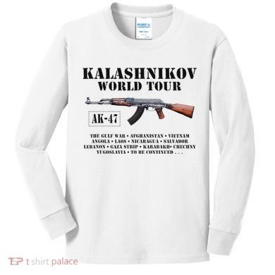 Ak 47 Kalashnikov World Kids Long Sleeve Shirt