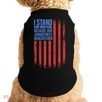 I stand for the flag because hero's lay beneath it. Doggie Tank thumb 0