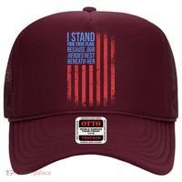I stand for the flag because hero's lay beneath it. Hat thumb 0