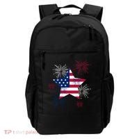 American 4th Of July Independence Day Fireworks Us Flag Great Gift Backpack thumb 0