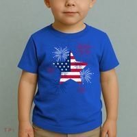 American 4th Of July Independence Day Fireworks Us Flag Great Gift Toddler T-Shirt thumb 2