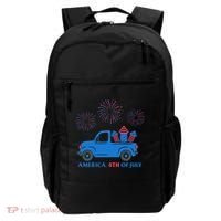 America 4th Of July Firework Truck Backpack thumb 0
