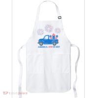 America 4th Of July Firework Truck Apron thumb 0