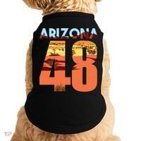 Arizona 48th State Souvenir Arizona 48 Cactus Doggie Tank thumb 0