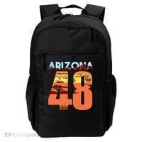 Arizona 48th State Souvenir Arizona 48 Cactus Backpack thumb 0
