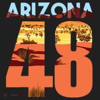 Arizona 48th State Souvenir Arizona 48 Cactus Beanie thumb 2