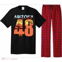 Arizona 48th State Souvenir Arizona 48 Cactus Pajama Set thumb 0