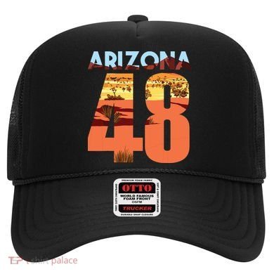 Arizona 48th State Souvenir Arizona 48 Cactus Hat