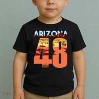 Arizona 48th State Souvenir Arizona 48 Cactus Toddler T-Shirt thumb 2