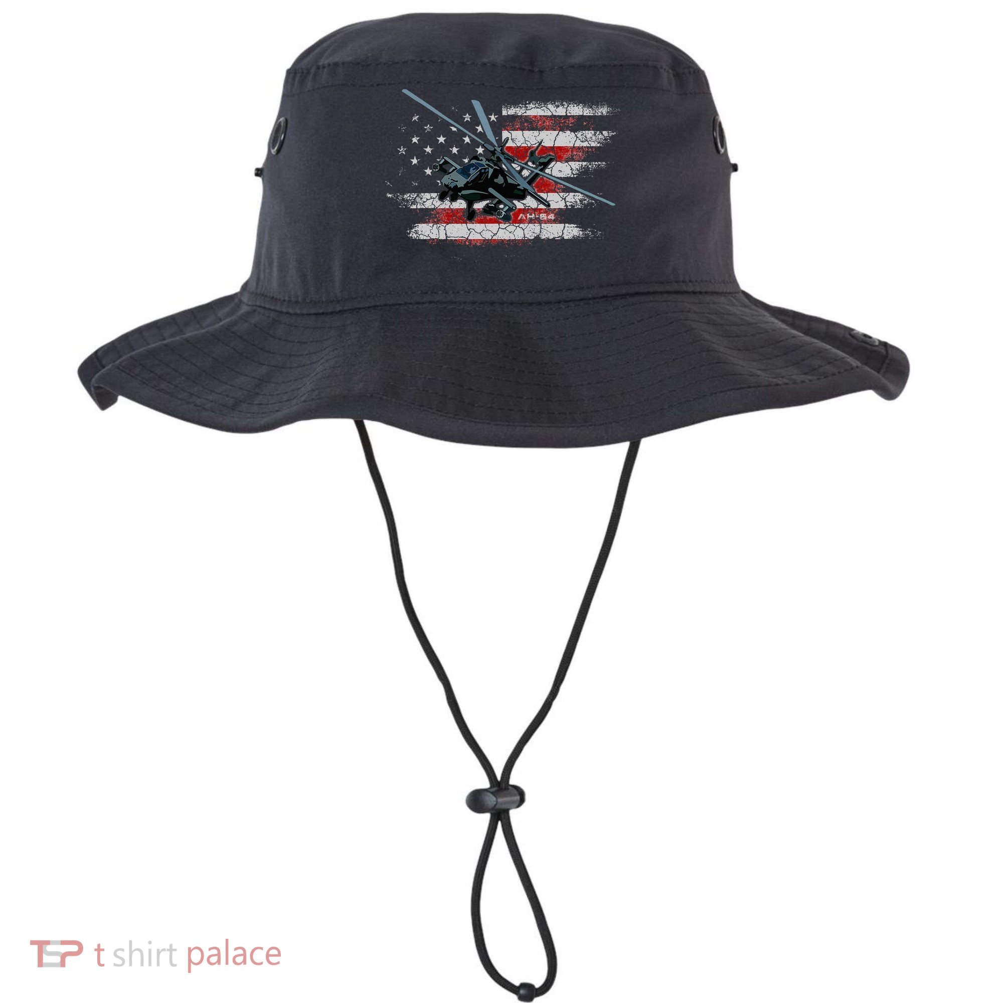 Ah 64 Apache Bringing In The Muscle Veteran Gifts Bucket Hat