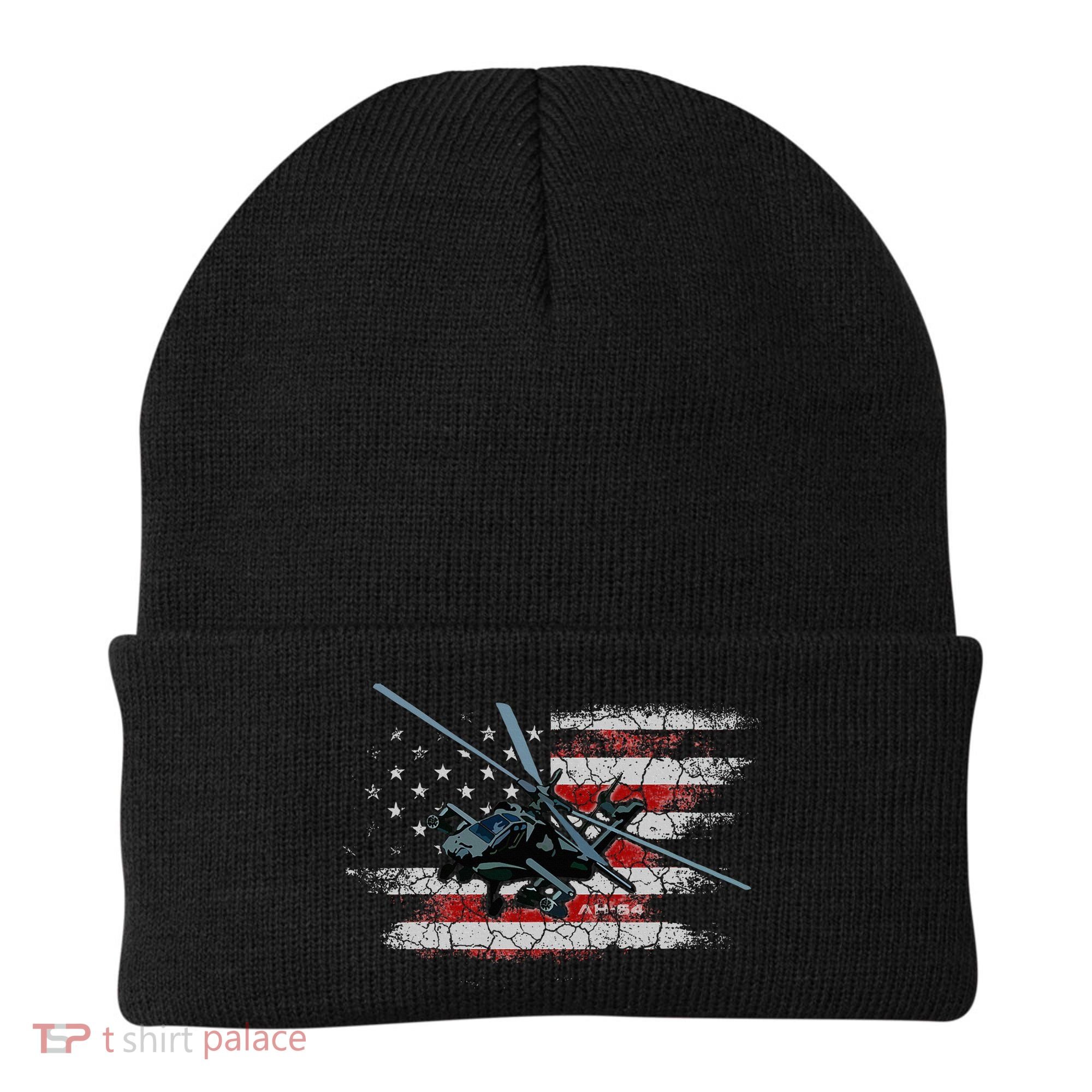 Ah 64 Apache Bringing In The Muscle Veteran Gifts Beanie