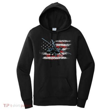 Ah 64 Apache Bringing In The Muscle Veteran Gifts Women's Hoodie