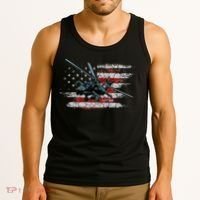 Ah 64 Apache Bringing In The Muscle Veteran Gifts Tank Top thumb 3