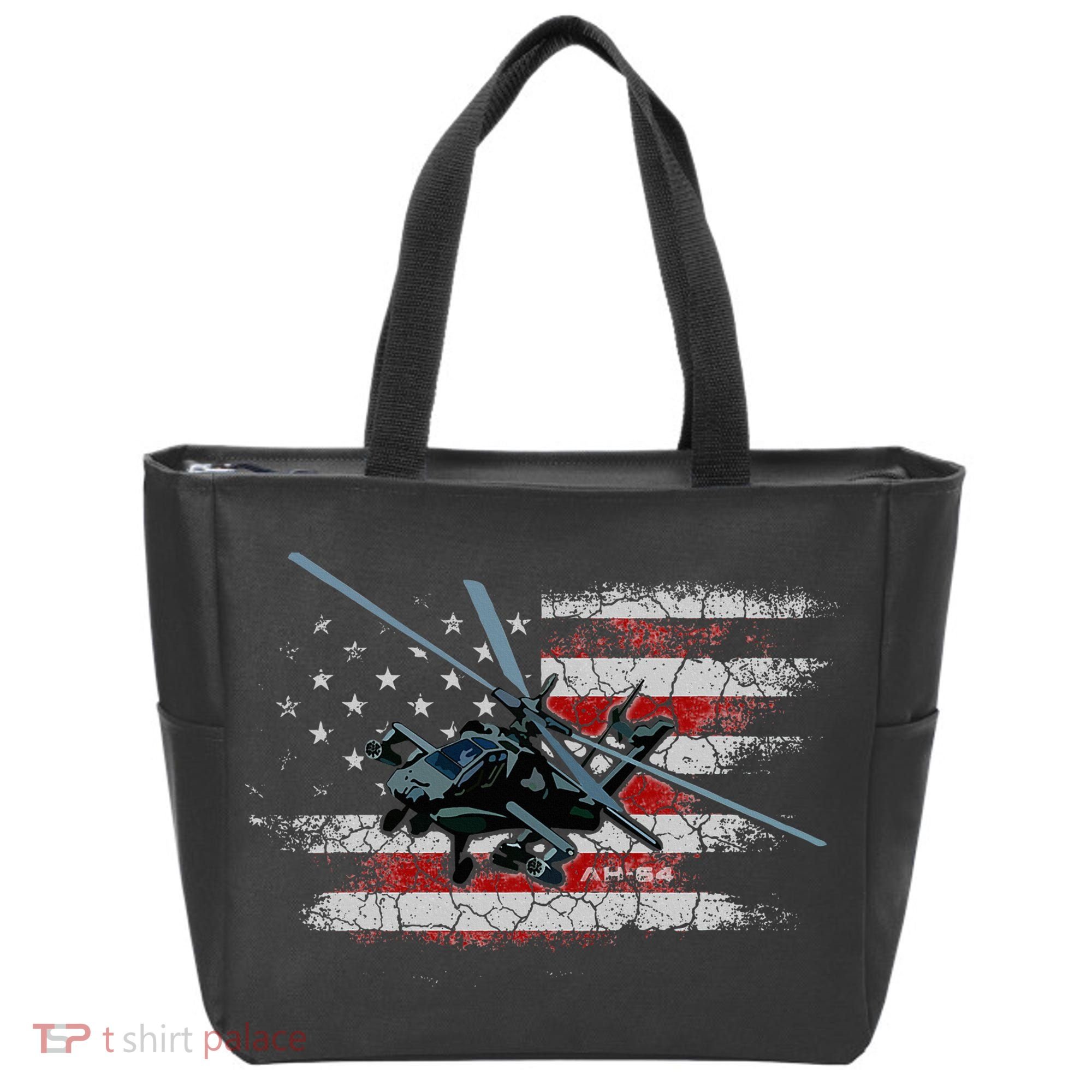 Ah 64 Apache Bringing In The Muscle Veteran Gifts Tote Bag