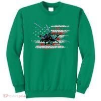 Ah 64 Apache Bringing In The Muscle Veteran Gifts Sweatshirt thumb 0