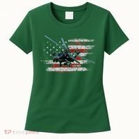 Ah 64 Apache Bringing In The Muscle Veteran Gifts Women's T-Shirt thumb 0
