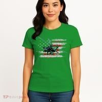 Ah 64 Apache Bringing In The Muscle Veteran Gifts Women's T-Shirt thumb 4
