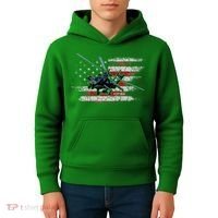 Ah 64 Apache Bringing In The Muscle Veteran Gifts Kids Hoodie thumb 4