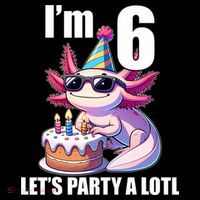   Axolotl 6th Birthday - I M 6 Lets Party Alotl Coffee Mug thumb 5