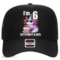   Axolotl 6th Birthday - I M 6 Lets Party Alotl Hat thumb 0