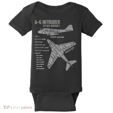 A 6 Intruder Baby Bodysuit