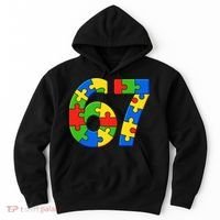 Autism 67 Puzzle 6-7 Meme Six Seven Hoodie thumb 0