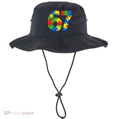 Autism 67 Puzzle 6-7 Meme Six Seven Bucket Hat