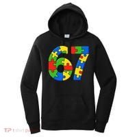 Autism 67 Puzzle 6-7 Meme Six Seven Women's Hoodie thumb 0