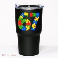 Autism 67 Puzzle 6-7 Meme Six Seven Tumbler thumb 0