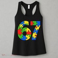 Autism 67 Puzzle 6-7 Meme Six Seven Women's Tank Top thumb 3
