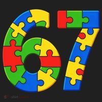 Autism 67 Puzzle 6-7 Meme Six Seven Hat thumb 2