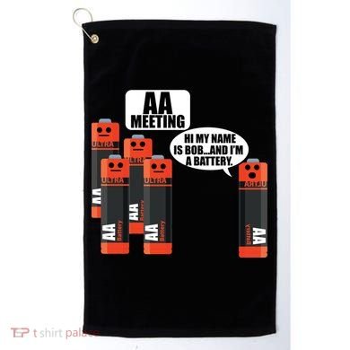 AA Meeting Golf Towel