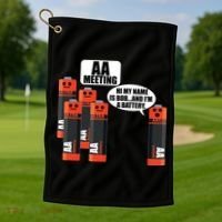 AA Meeting Golf Towel thumb 1