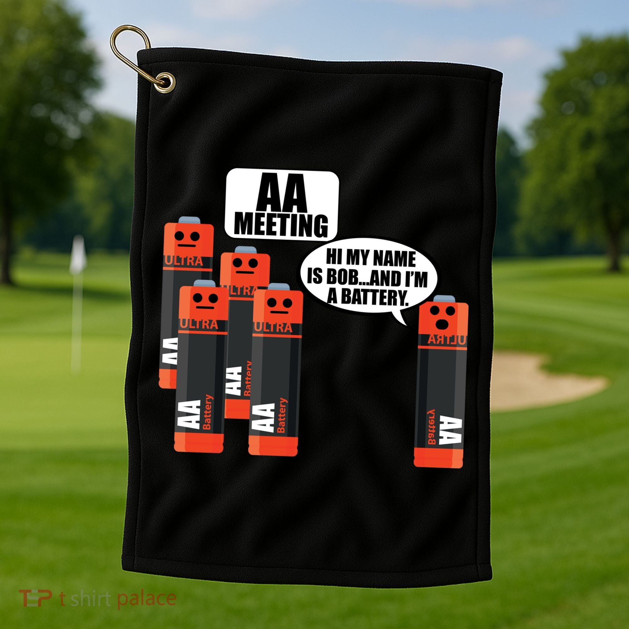 AA Meeting Golf Towel