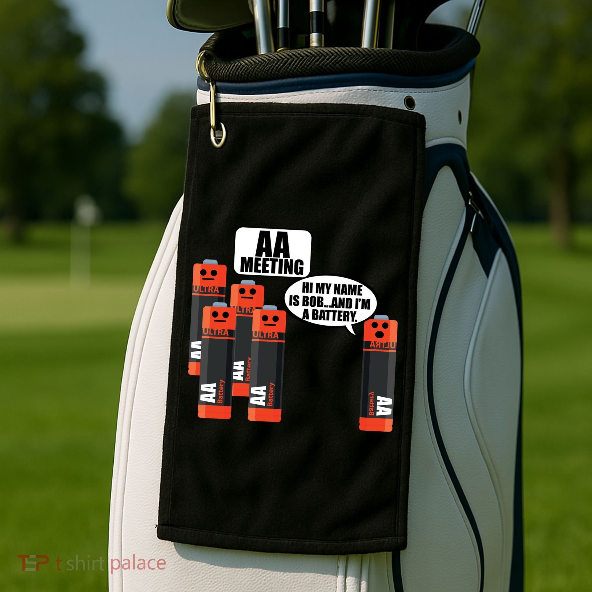AA Meeting Golf Towel