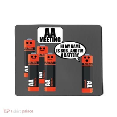 AA Meeting Mousepad