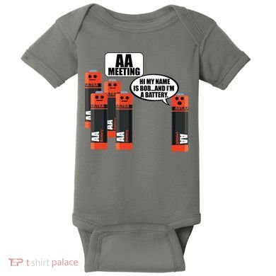 AA Meeting Baby Bodysuit