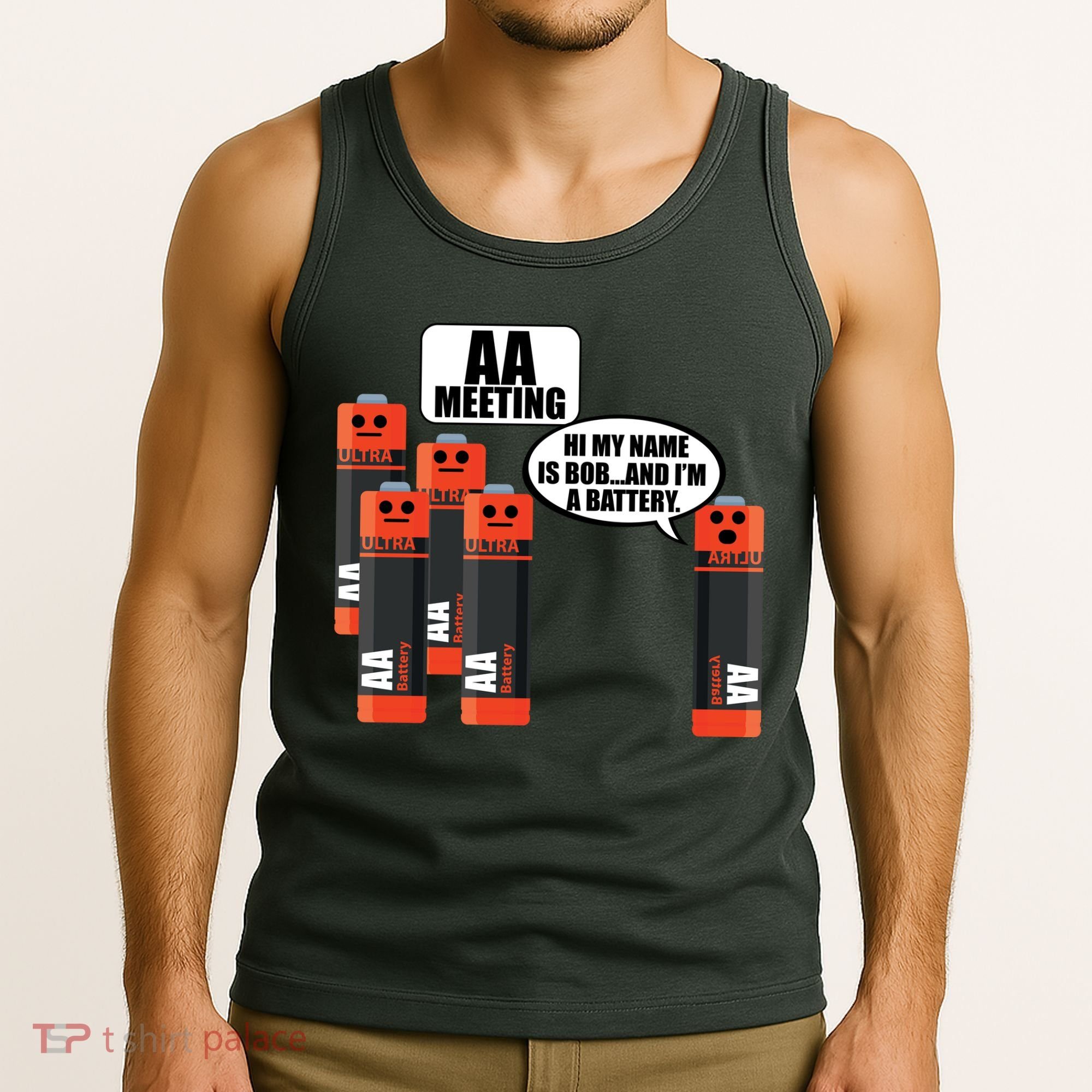 AA Meeting Tank Top